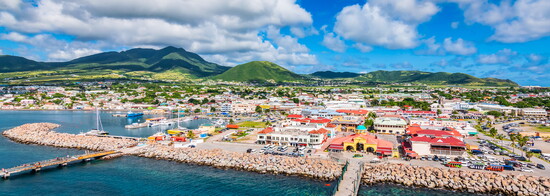 Nevis in the Caribbean