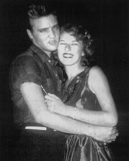 Mary McCoy and Elvis Presley