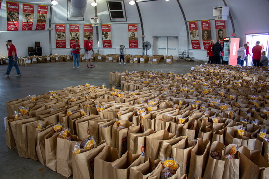 Third and Long held their 35th annual food drive at Arrowhead on Nov. 24, 2025