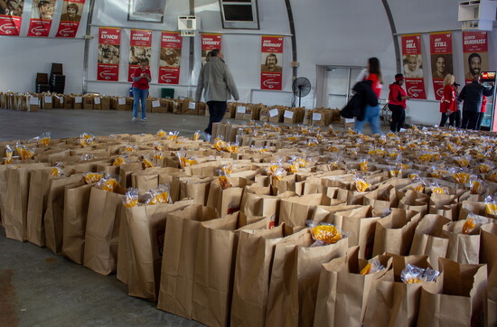 Third and Long held their 35th annual food drive at Arrowhead on Nov. 24, 2025