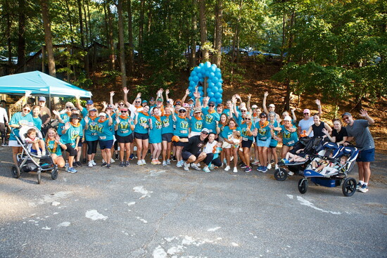 Teal Trot honors those friends and families