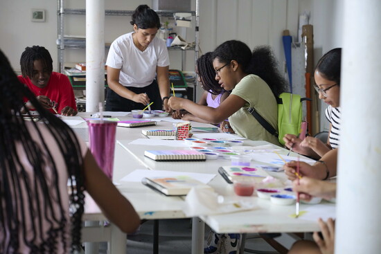 2025 Summer class with Norwalk students. Photo by Jerri Graham.