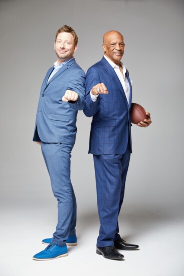 Paul Salfen (left) and Drew Pearson / Photo by Aaron Fairooz