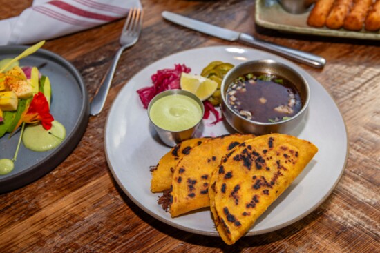 Birria Queso Tacos with Consome