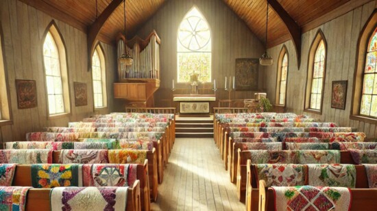 DALL-E Rendering of the Quilt Memorial
