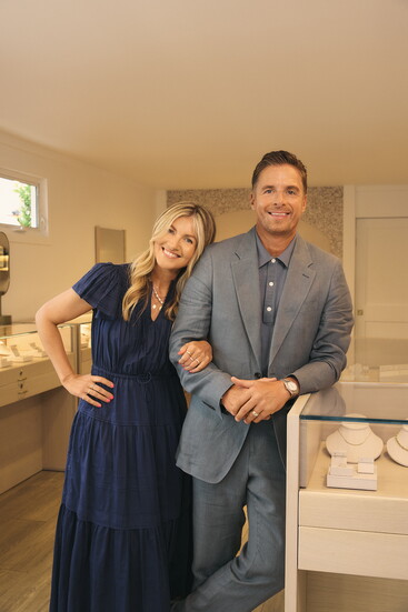 Gorjana and Jason Reidel