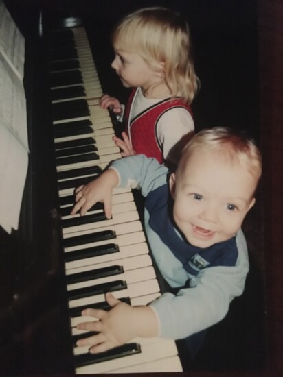 Luke started into music at a young age.