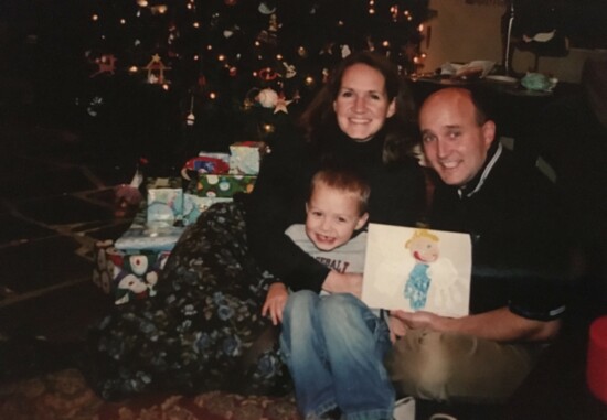 Carol, Luke and Rob Taylor.