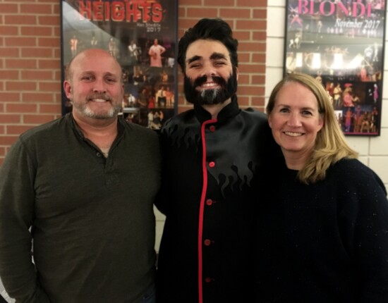 Rob, Luke and Carol Taylor.