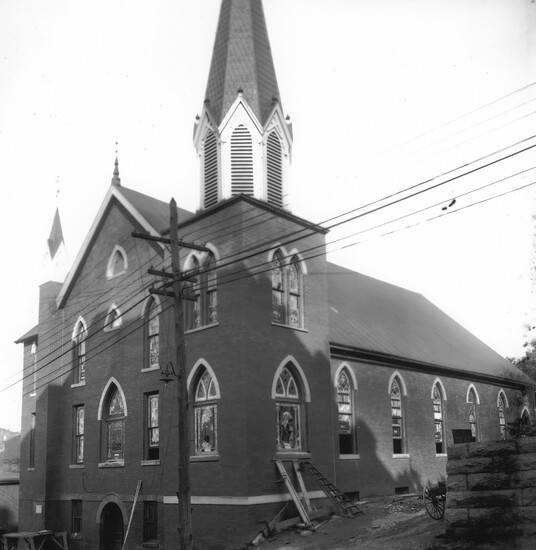 Logan Temple A.M.E. Zion Church, 108 Commerce Ave., Knoxville, Tennessee, circa 1911, Thompson Brothers Photographers