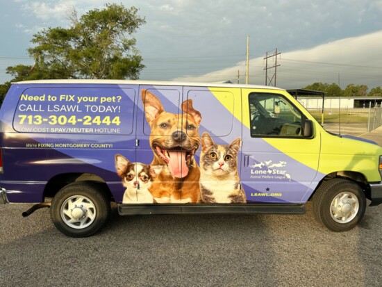 Lone Star Animal Welfare League's Fixing Montgomery County Van!