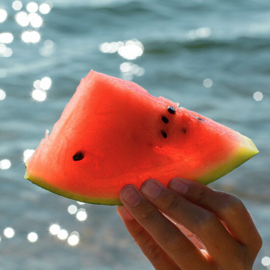 Watermelon at the Beach