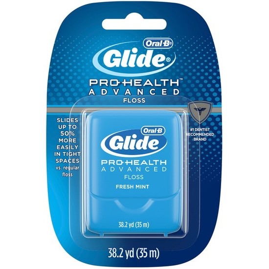 Oral-B Glide Pro-Health Advanced Floss Cool Mint | $4.36 | Walmart.com