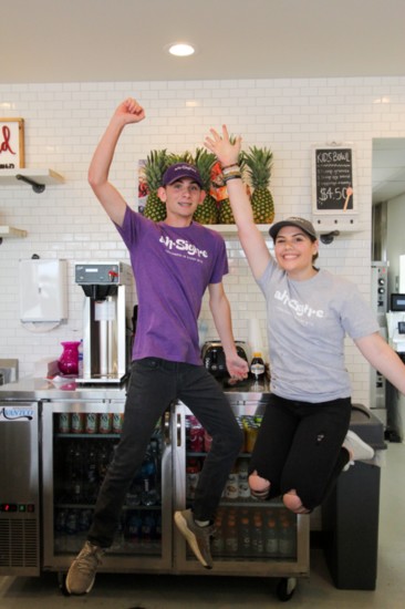 Employees love the Red, White and Blue acai bowl at ah-Sigh-e in Bixby.