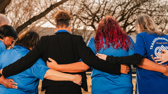 Giving Grace wraps their arms around their clients and provides safety and security. 