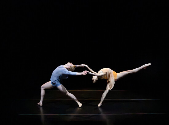 NBT Presents Dance Lab Featuring NBT Company Artists Jack Grohmann and Rebecca Haftl.