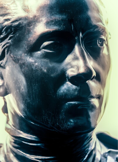A bust of John Paul Jones