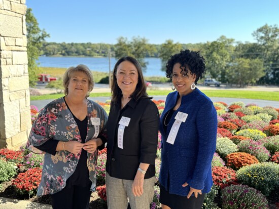 Left to right: Leslie Ferris Yerger, Mary Brennan, Traci Sanders Campbell.