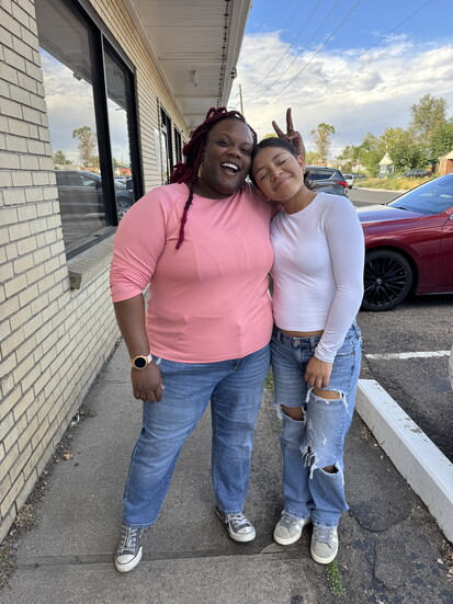 Mentor Judith Johnson & Mentee Camila Reyes-Ulloa