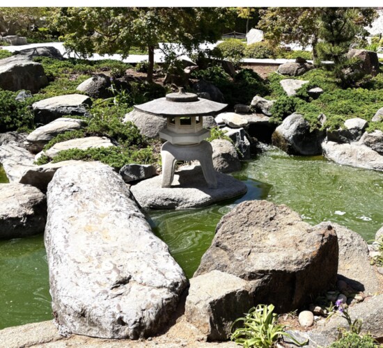 After WWII, Admiral Nimitz worked for reconciliation with Japan. The Garden of Peace was a gift to the museum from former Japanese officers and diplomats.