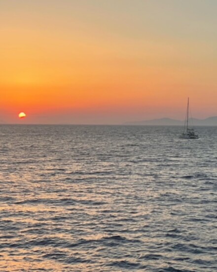 The Aegean at Sunset
