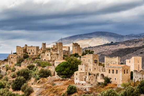 Vathia Mani in the Peloponnese, Greece.