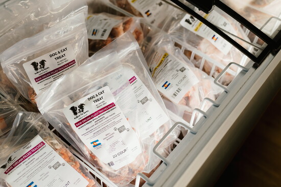 Extensive Selection of Frozen Raw Food
