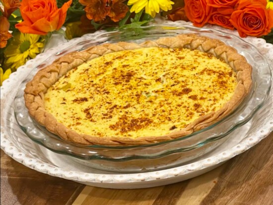 Green Chili Quiche