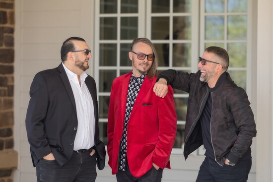 Dean Hadjis, Justin Gera, and Tony Hatzigeorgalis. Photo Credit: Kerry Paradis Photography 