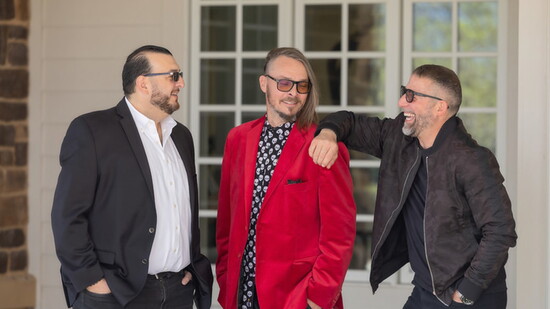Dean Hadjis, Justin Gera, and Tony Hatzigeorgalis. Photo Credit: Kerry Paradis Photography