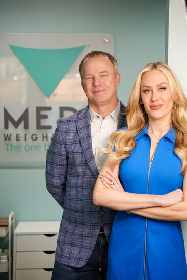 Owners Mike and Rachel Johnson