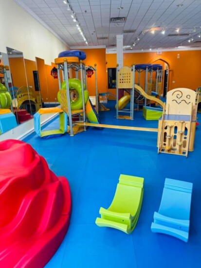 Many climbing and stimulating options for little bodies.