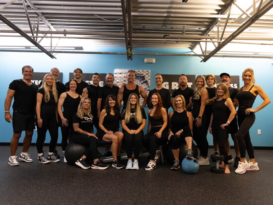 The Destin Health & Fitness team. Gym photos by Galina Wells.
