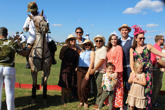  L-R Mike Ackerman, Amy Ackerman, Eric Mendez, Maria Mendez, Sarah Briggs (and Owen Briggs)