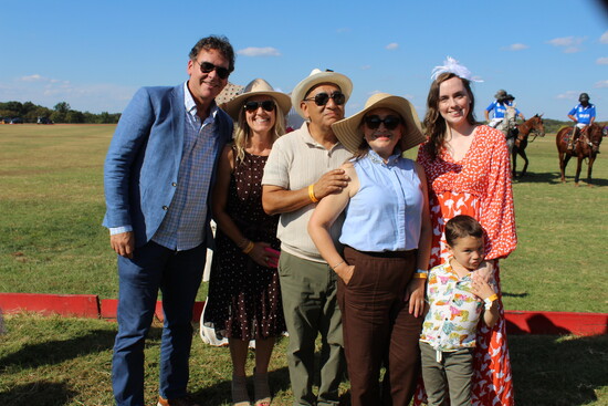 L-R Amy Ackerman, Mike Ackerman, Maria Mendez, Eric Mendez, Sarah Briggs (and Owen Briggs!), Chris Eckstein, Ashley Eckstein