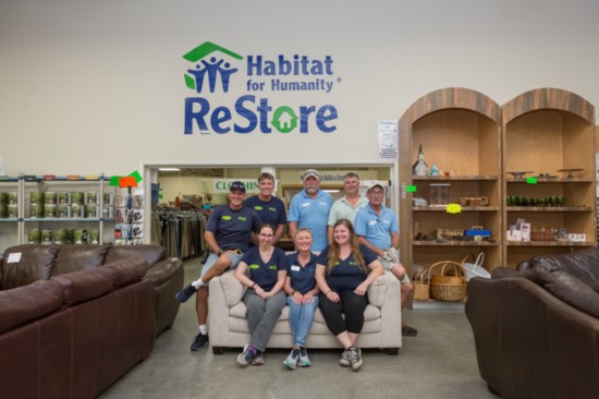 The team at Habitat For Humanity's ReStore.