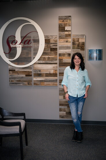 Nancy Jones, located in Sola Salon in Shadow Lake Towne Center