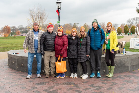 The Year 10 Race Planning Team: Mark Powers, Mark Moore, Angie Moore, Katie Powers, Kamie Dixon, Phil Wehner + Debbie Sweitzer.