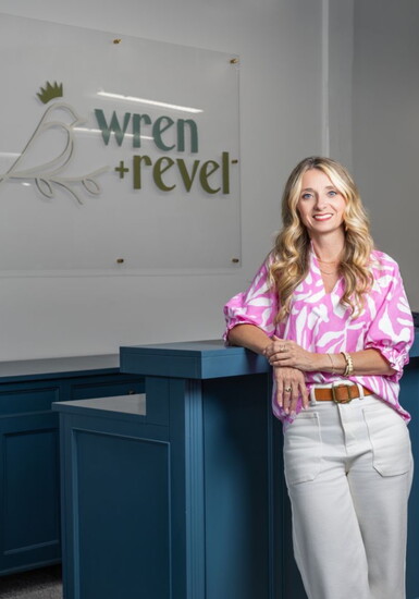 "Our logo is a wren with a crown. This mark is a physical manifestation of our faith in Christ and the steadfast journey to bring this store to life.”