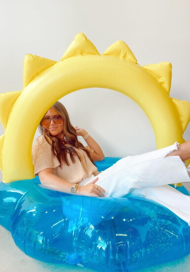 Who doesn't want to float in sunshine?