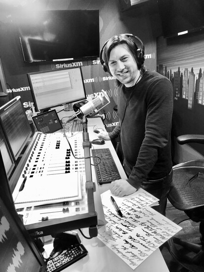 Rotolo in the studio