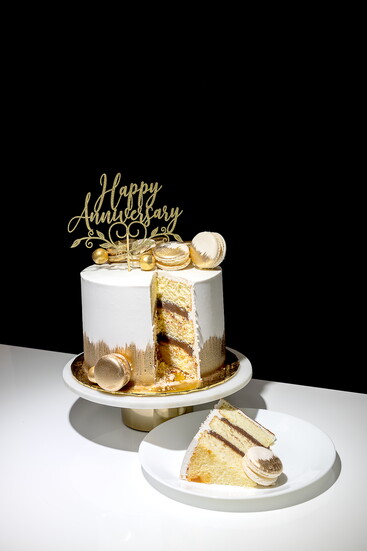 Anniversary Cake by Lulu's Sweets Boutique. LulusSweetsBoutique.com