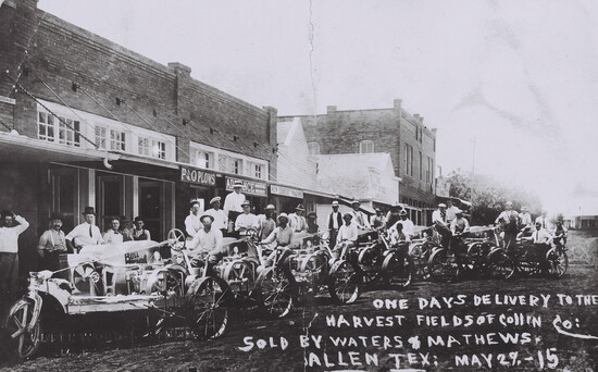 Image Courtesy of Allen Heritage Guild, Allen, TX