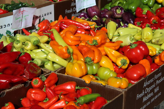 The bounty of local produce