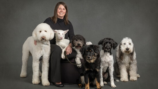 Page Dowdy in her element