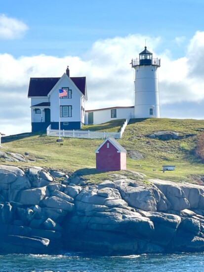 The Nubble Lighthouse in York dates back to 1879.