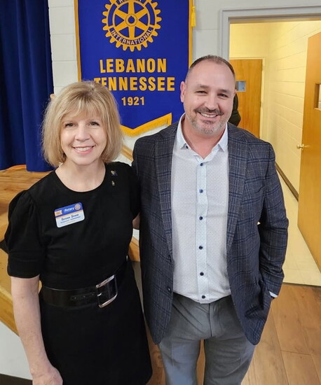Tim at The Lebanon Rotary