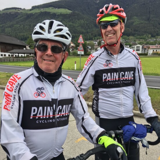 Harold and riding buddy, Jim Megin