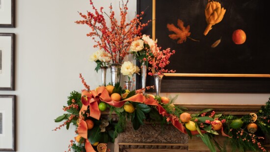 “Everything goes with green,” says Independent Floral Designer Mimsie Crump.