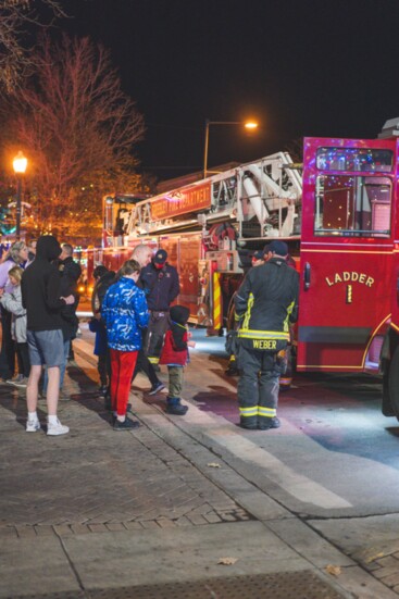 Holiday Lane Fire Truck Tour